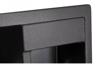 Кухонна мийка Granado Samora 579x488 мм, black shine (0901)