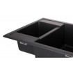 Кухонна мийка Granado Samora 579x488 мм, black shine (0901) Кухонна мийка Granado Samora 579x488 мм, black shine (0901)