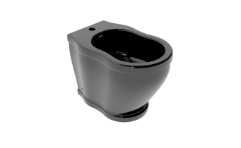 Підлогове біде GSG TIME 54 см glossy Black (TIBI01002)