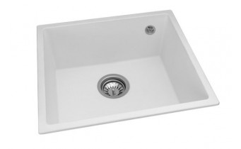 Кухонна мийка Granado Under Top 457x404 мм, white (1905)
