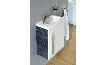 Умивальник Ravak Chrome 400 L з отвором (XJGL1100000)