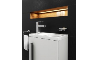 Умивальник Ravak Chrome 400 L з отвором (XJGL1100000)