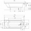 Ванна прямокутна Kolo Opal Plus 170x70 см (XWP357000N) Ванна прямокутна Kolo Opal Plus 170x70 см (XWP357000N)