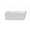 Окремостояча акрилова ванна Besco Zoya 170x80 L з сифоном click / clack, золотий (WAS-170-ZLZ) Окремостояча акрилова ванна Besco Zoya 170x80 L з сифоном click / clack, золотий (WAS-170-ZLZ)