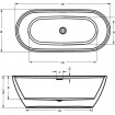 Ванна акрилова Riho Inspire 180x80 см (BD02005) Ванна акрилова Riho Inspire 180x80 см (BD02005)