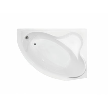 Ванна акрилова Besco Delfina 166x107 R, асиметрична (WAD-166-NP)