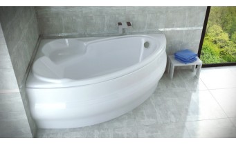Ванна акрилова Besco Finezja Nova 170x110 L, асиметрична (WAF-170-NL)