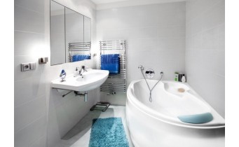 Ванна акрилова Besco Finezja Nova 170x110 L, асиметрична (WAF-170-NL)