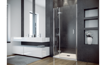 Душові двері Besco Viva 100x195 L, хром (DVL-100-195C) Душові двері Besco Viva 100x195 L, хром (DVL-100-195C)