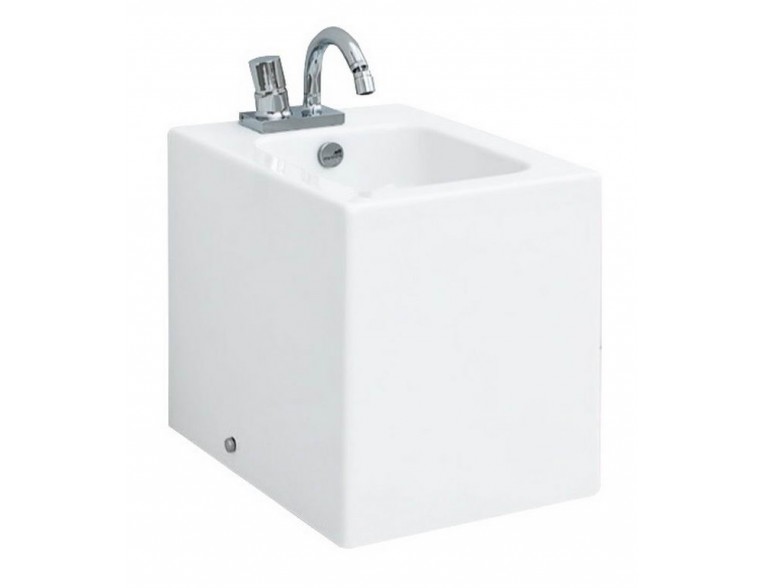 Підлогове біде ArtСeram Block, matt white (BKB0020500)