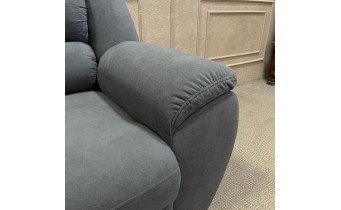 Кутовий розкладний диван ВІКОМеблі Наполі / Napoli, кут Г, графітовий (Viko-Napoli2)