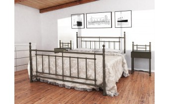 Двоспальне ліжко Метал-дизайн Bella-Letto Неаполь 160x200 (MT-BL-D-N2) Двоспальне ліжко Метал-дизайн Bella-Letto Неаполь 160x200 (MT-BL-D-N2)
