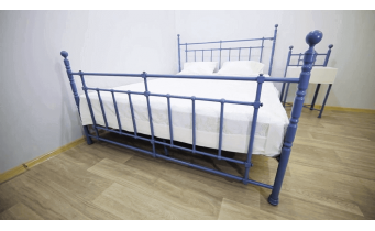 Двоспальне ліжко Метал-дизайн Bella-Letto Неаполь 160x200 (MT-BL-D-N2)