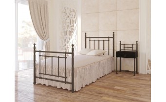 Односпальне ліжко Метал-дизайн Bella-Letto Неаполь 90x190 (M-BL-O-N1) Односпальне ліжко Метал-дизайн Bella-Letto Неаполь 90x190 (M-BL-O-N1)