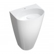 Окремостоячий умивальник Omnires Siena M+ 55x43 см, білий глянцевий (SIENAUWBP)