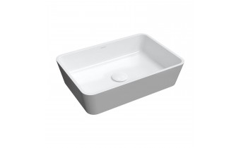 Умивальник на стільницю Omnires Parma M+ 50x35 см, сіро-білий глянцевий (PARMAUNBSP) Умивальник на стільницю Omnires Parma M+ 50x35 см, сіро-білий глянцевий (PARMAUNBSP)
