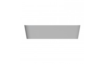 Умивальник на стільницю Omnires Parma M+ 50x35 см, сіро-білий глянцевий (PARMAUNBSP)