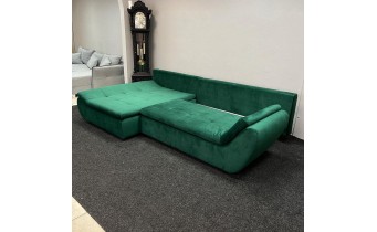 Кутовий розкладний диван ВІКОМеблі Релакс / Relax, кут 7, смарагд (Viko-Relax7)