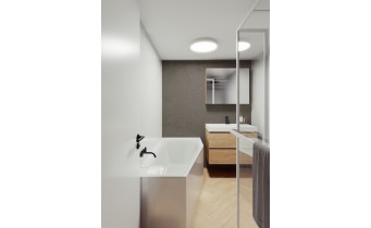 Акрилова ванна Riho Rethink Space 180x110 L, асиметрична з сифоном click / clack (BR18005)