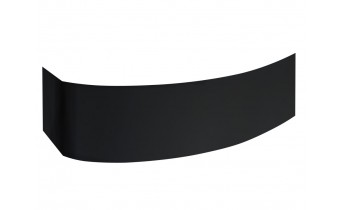 Панель для ванни Besco Rima 150 R/L Black / Чорна,+ кріплення до панелі, екран для ванни (OAR-150-NSC)
