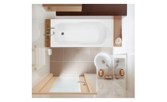 Ванна акрилова Vagnerplast Nymfa 150x70 см (VPBA157NYM2E-01)