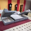 Кутовий диван розкладний ВІКОМеблі Denver P2 / Денвер П2, п-подібний, світло-сірий (Viko-DenverP24)