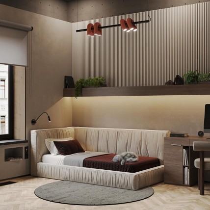 Дитяче ліжко WoodSoft Pula 120x190, з ортопедичною основою (P12-190-ORO) Дитяче ліжко WoodSoft Pula 120x190, з ортопедичною основою (P12-190-ORO)