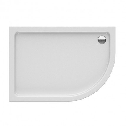 Душовий піддон NEW TRENDY NEW MAXIMA L 100x80x14 см (B-0374)