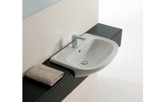 Умивальник на стільницю ArtCeram Apollo, white (APL0010100)