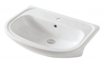 Умивальник на стільницю ArtCeram Apollo, white (APL0010100) Умивальник на стільницю ArtCeram Apollo, white (APL0010100)