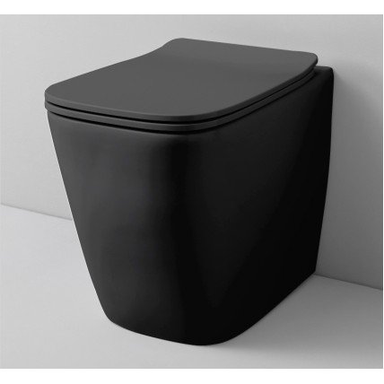 Підлоговий унітаз ArtCeram A16, glossy black (ASV0020300)
