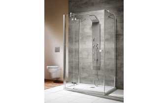 Душова кабіна Radaway Almatea KDJ+S 90 x 120 ліві двері x 90 (31553-01-01L1/ 31553-01-01L2)