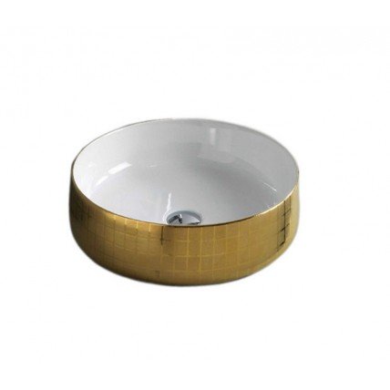 Умивальник на стільницю ArtCeram Cognac 42, gold mosaic (COL0010159) Умивальник на стільницю ArtCeram Cognac 42, gold mosaic (COL0010159)