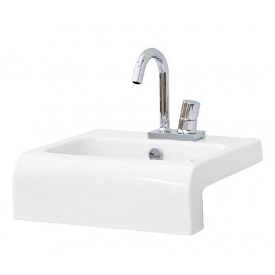 Умивальник на стільницю ArtCeram La Fontana, white (LFL0040100)