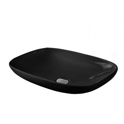 Умивальник на стільницю ArtCeram La Fontana, glossy black (LFL0060300)