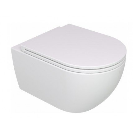 Підвісний унітаз GSG LIKE 52,5 см Smart Clean white matt (LKWCSO001)