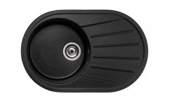 Кухонна мийка Granado Murcia 780x500 мм, black shine (1701)