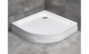 Душовий піддон Radaway Rodos A Compact 80x80x16,5 см, білий (4P88155-03)