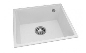 Кухонна мийка Granado Under Top 457x404 мм, white (1905)