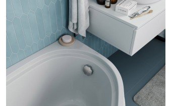 Ванна акрилова Vagnerplast Avona 150x90 см L, Лівостороння (VPBA159AVO3LX-01)