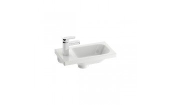 Умивальник Ravak Chrome 400 L з отвором (XJGL1100000)