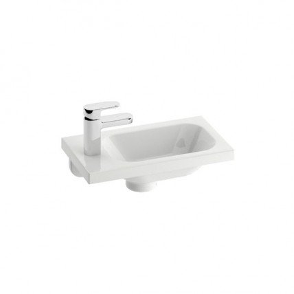 Умивальник Ravak Chrome 400 L з отвором (XJGL1100000)