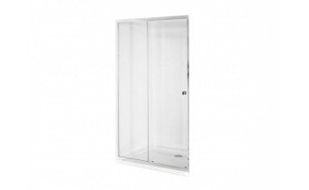 Душові розсувні двері Besco Duo Slide 100x195, хром (DDS-100) Душові розсувні двері Besco Duo Slide 100x195, хром (DDS-100)