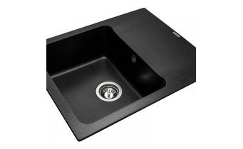 Кухонна мийка Granado Avila 602x488 мм, black shine (0501)