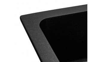 Кухонна мийка Granado Avila 602x488 мм, black shine (0501)