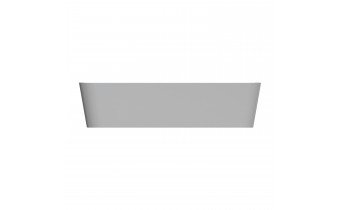 Умивальник на стільницю Omnires Parma M+ 50x35 см, сіро-білий глянцевий (PARMAUNBSP)