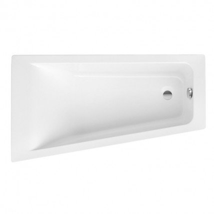 Акрилова ванна Roca Easy 160x90 см L, асиметрична + ніжки (A248411000)
