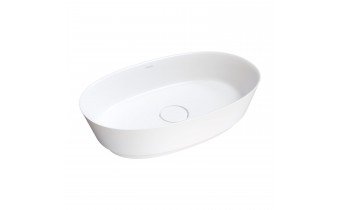 Умивальник на стільницю Omnires Neo M+ 60x36 см, білий матовий (NEOUNBM)