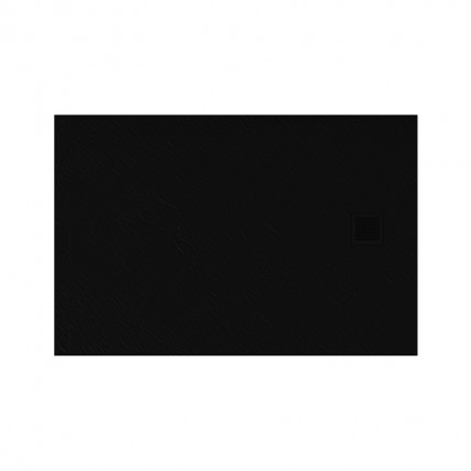 Душовий піддон NEW TRENDY MORI 120x90x3,5 см, чорний RAL 9005 (B-0406)
