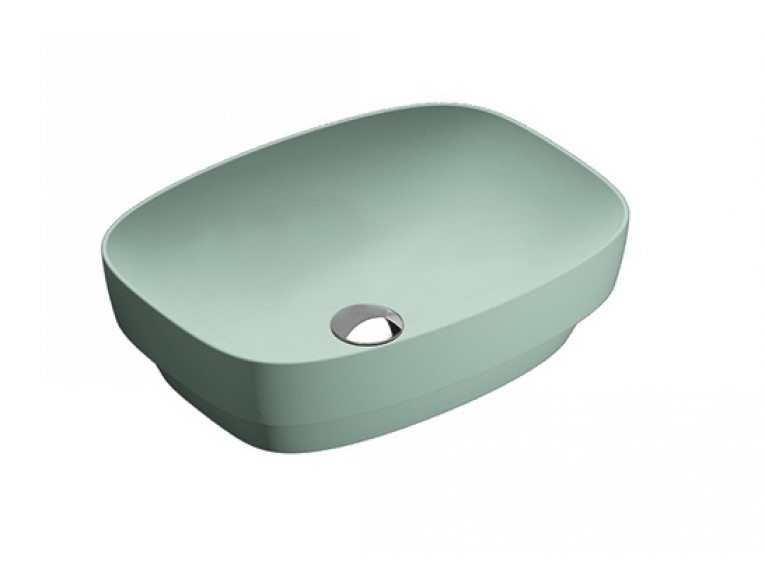 Умивальник на стільницю Catalano Colori Green Lux 50 зелений (150AGRLXVS)